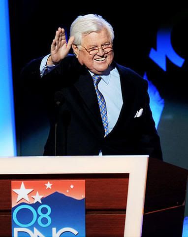 Ted Kennedy at Democratic convention Pictures, Images and Photos