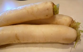 Chinese White Carrot