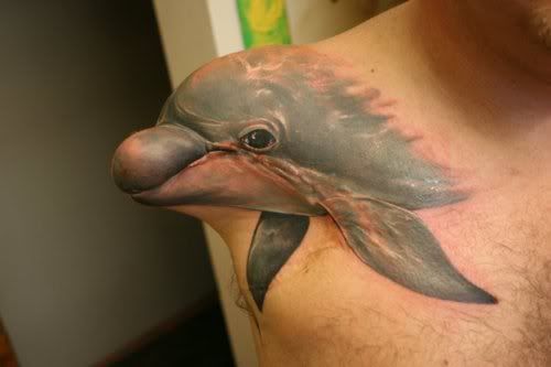 Dolphin Arm Tattoo