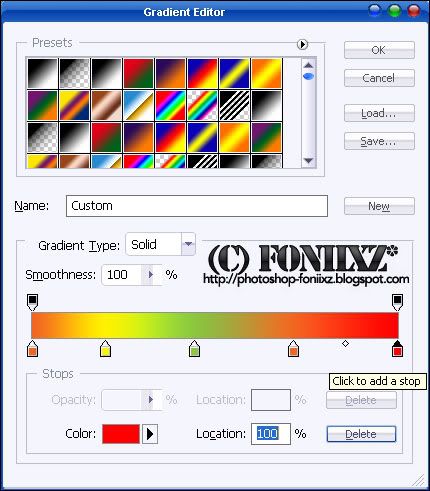 make own gradients, ทำกราเดี้ยนหลายๆสี