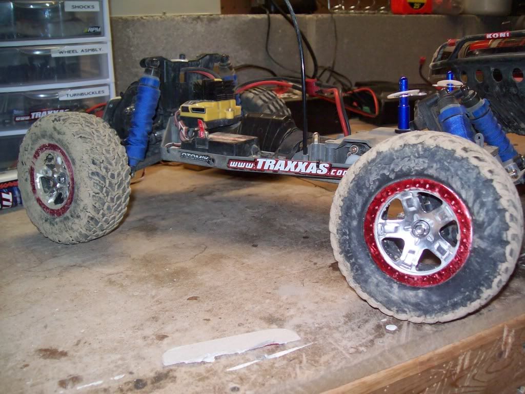 rustler tires on slash
