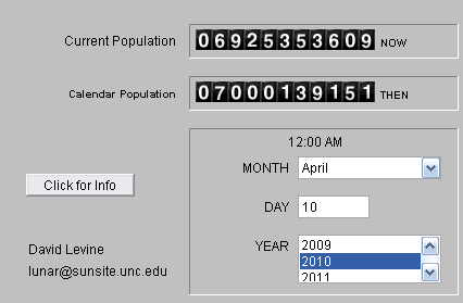 population  clock
