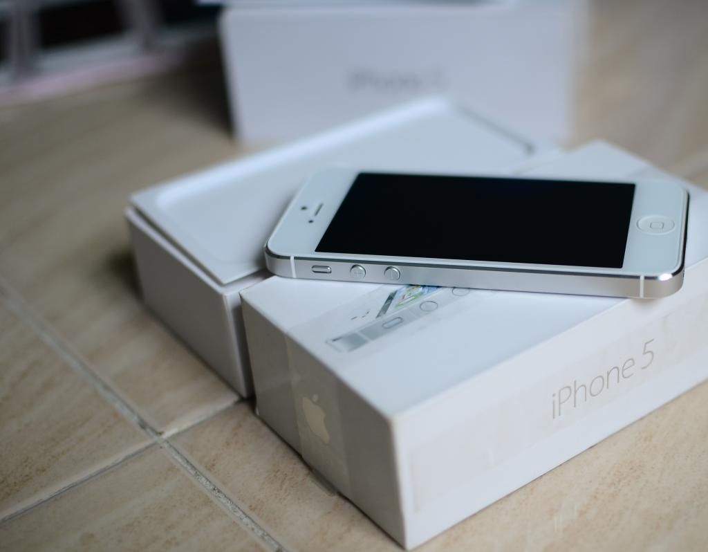 iPhone 5 Quốc tế trắng 16gb: Giá chỉ từ 5t9, LikeNew 99.9% Fullbox BH 3 tháng. - 1