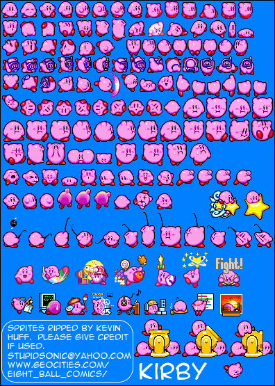 Kirby Sheet