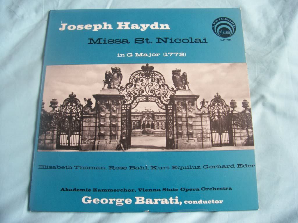 George Barati / Vienna State Opera Orchestra - Haydn Missa St Nicolai