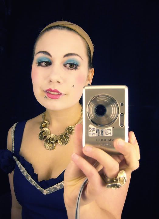 wild makeup looks. I was in a fashion show and the designer decided on a 1700#39;s look for me