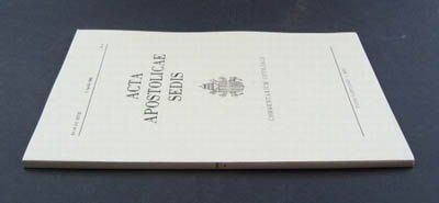 Acta Apostolcae Sedis