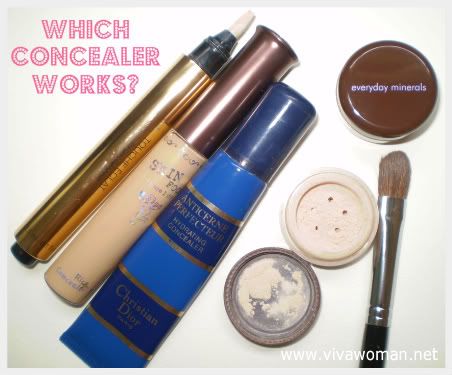 Liquid concealer, cream concealer or powder concealer?