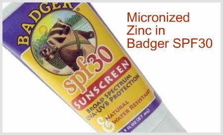 Badger SPF30 Sunscreen