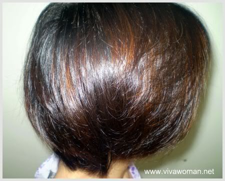 Hair after shampoo with rhassoul clay