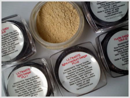 Mineral Makeup Ingredients