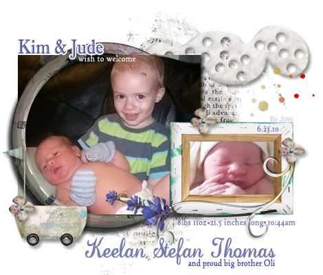 Signature - Kim loving wife to Jude; momma to Olivier and anxiously awaiting our June Jitterbug