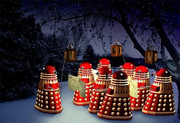 daleks christmas photo: Daleks singing Christmas Carols Dalek-Carols.jpg