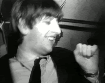 Beatles gif photo:  aniringodances.gif
