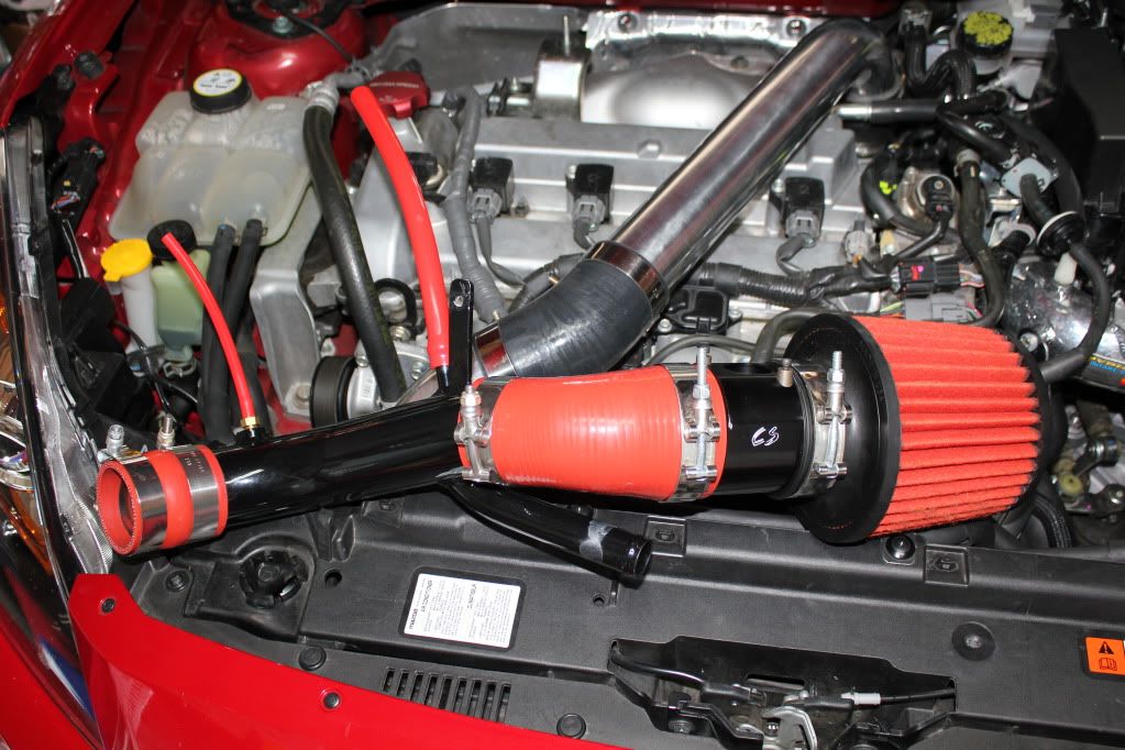FS Corksport SRI w/Turbo Inlet Pipe(Red) for 2nd Gen MS3 2004 to