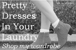 Pretty Dresses in Your Laundry
