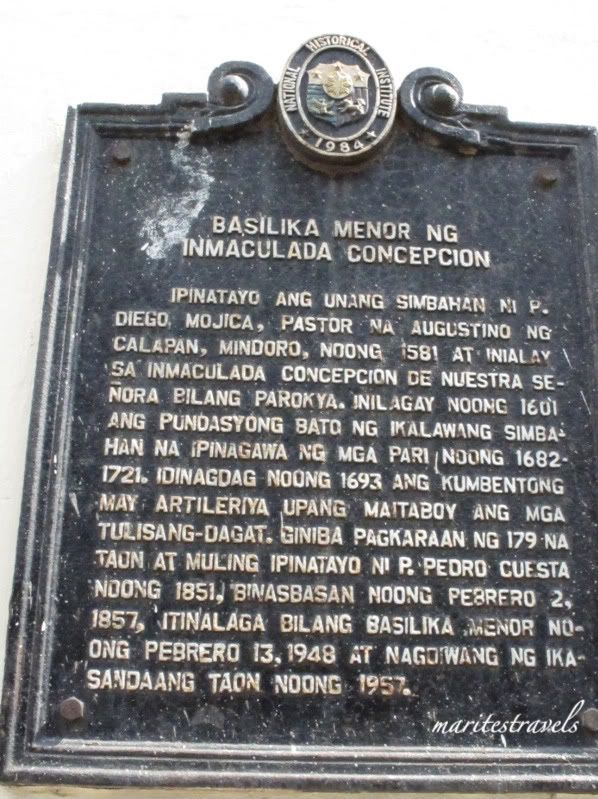 Basilica of Immaculate Concepcion,Batangas City