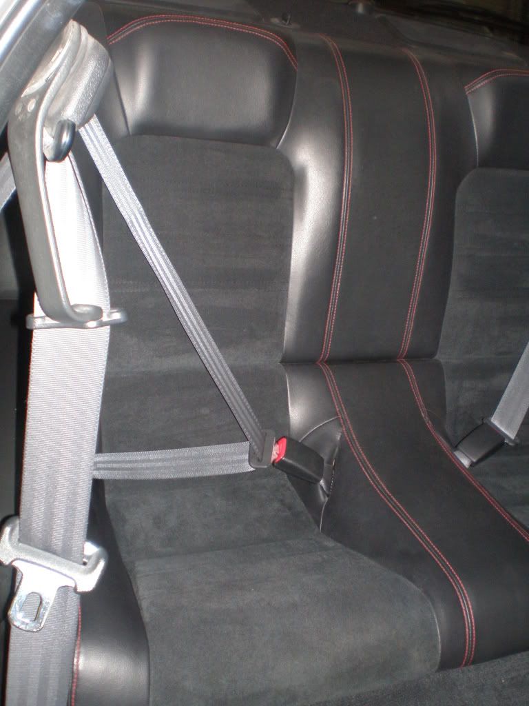 Honda prelude rear leather seats #4