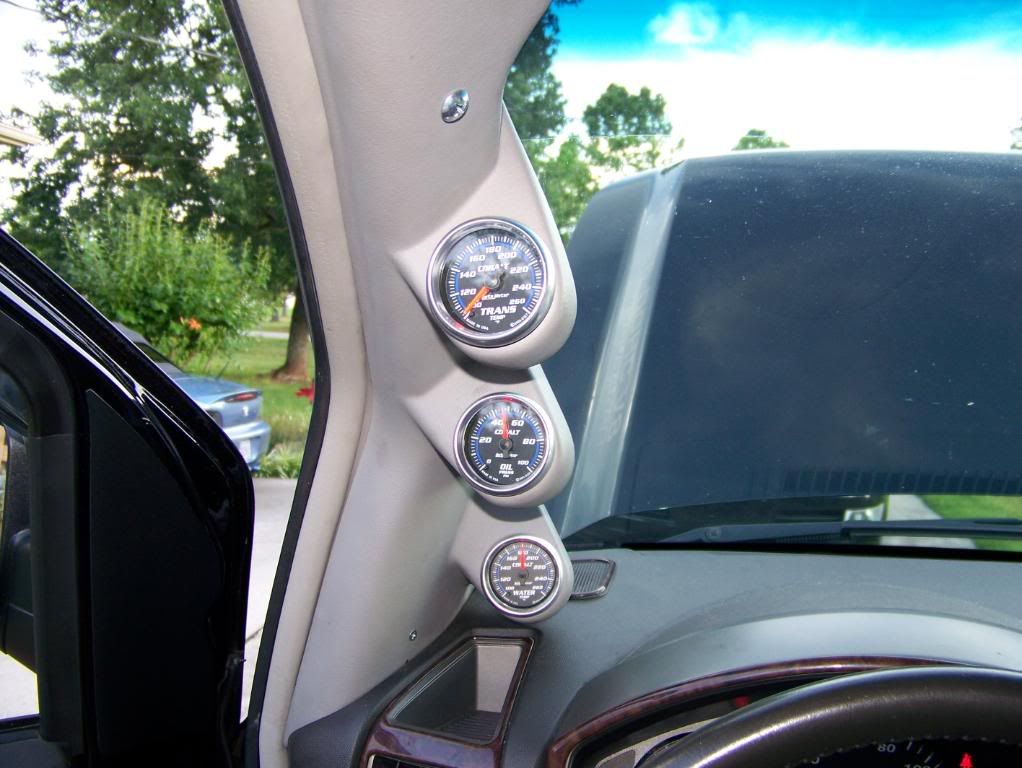 Nissan titan gauge pillar #3