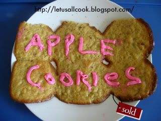 Apple cookies