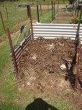 Compost heap just made