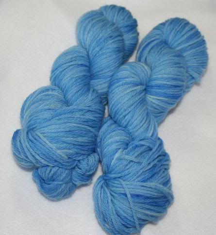 Summer Blueberry  4 oz.  100% Domestic Wool, Worsted Weight