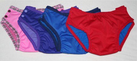Overnight Pocket Trainers set of 4 you choose colors and size