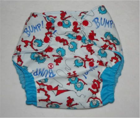 Thing 1, Thing 2 OS Nykibaby Pocket Diaper