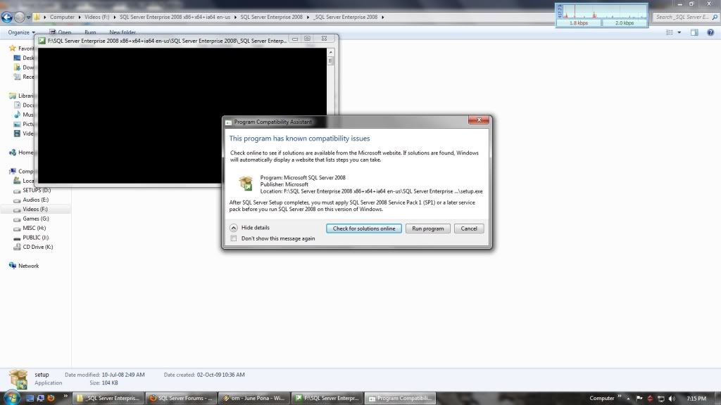 sql server 2008 software free  for windows 7 32 bit