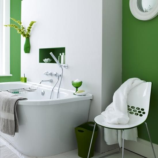 Enlightening Your Bathroom Remodeling with Green Color Ideas