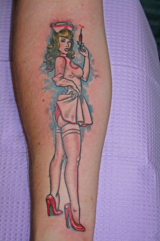 Tattoo Work :: Pinup Nurse