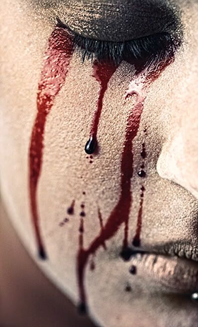 blood tears Pictures, Images and Photos