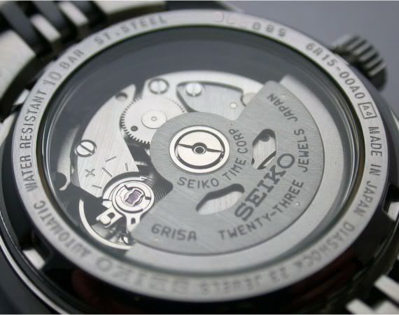 seiko watch movement dating. Picture of 6R15 movement in Seiko SCVS03 is from Jayhawk's Watch Photograph 