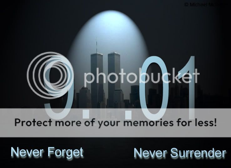 9-11-01 Never Forget, Never Surrender