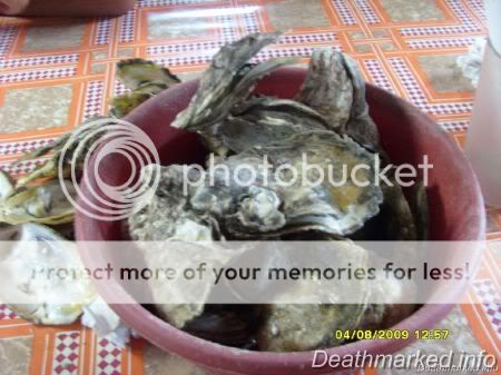 The first casualty was this pile of Talaba. I was eating even before the rice was served. lol 