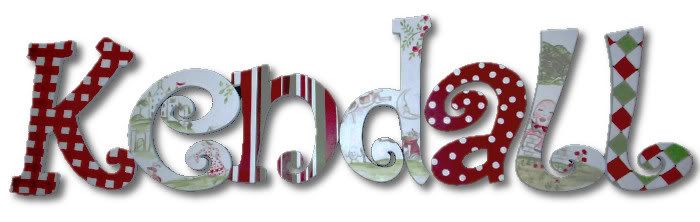 Picture Gallery of Letters items in The Letter Boutique 2 store on 