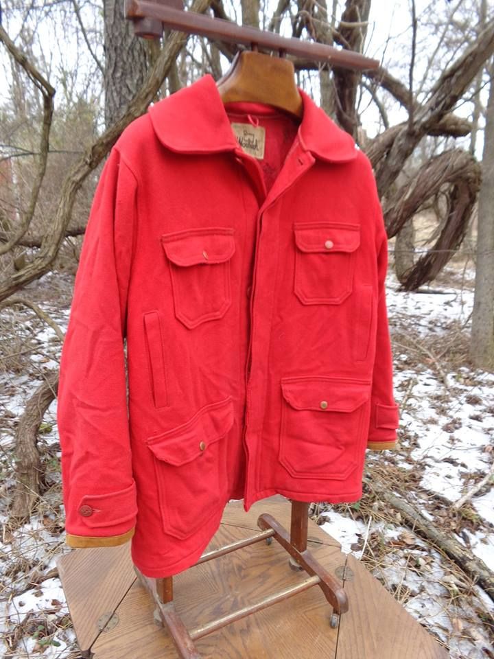 woolrich blaze orange hunting jacket