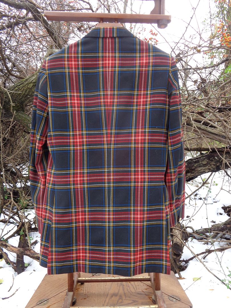 THREE MADE IN USA SCOTTISH TARTAN JACKETS! Perfect for the Holidays! c ...