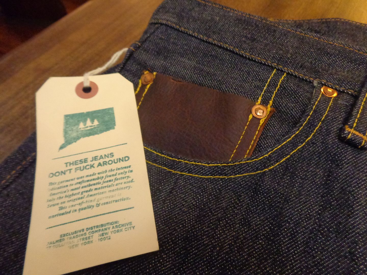 BEST JEANS EVER? (Redux) Hartford Denim/Palmer Trading Raw Selvedge ...