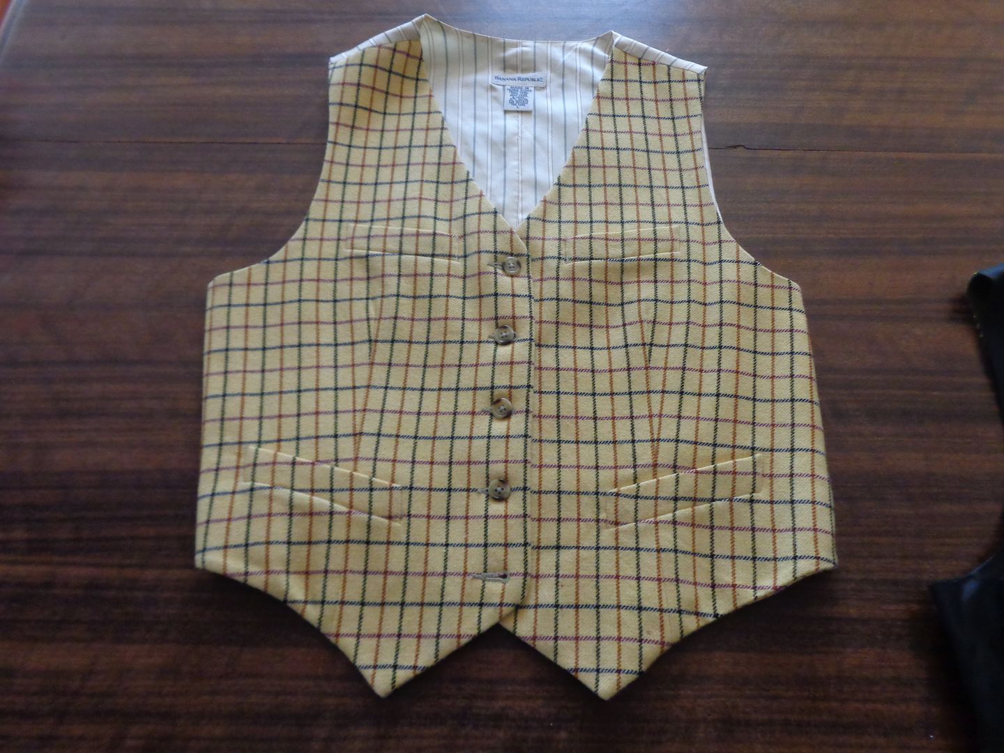 CLASSIC Tweed and Tattersall Vests! Two reversible. FREE SHIPPING AND ...