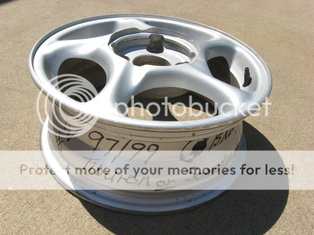 1997 1998 1999 Hyundai Tiburon or 1997 1998 Sonata Factory Aluminum Wheel Rim