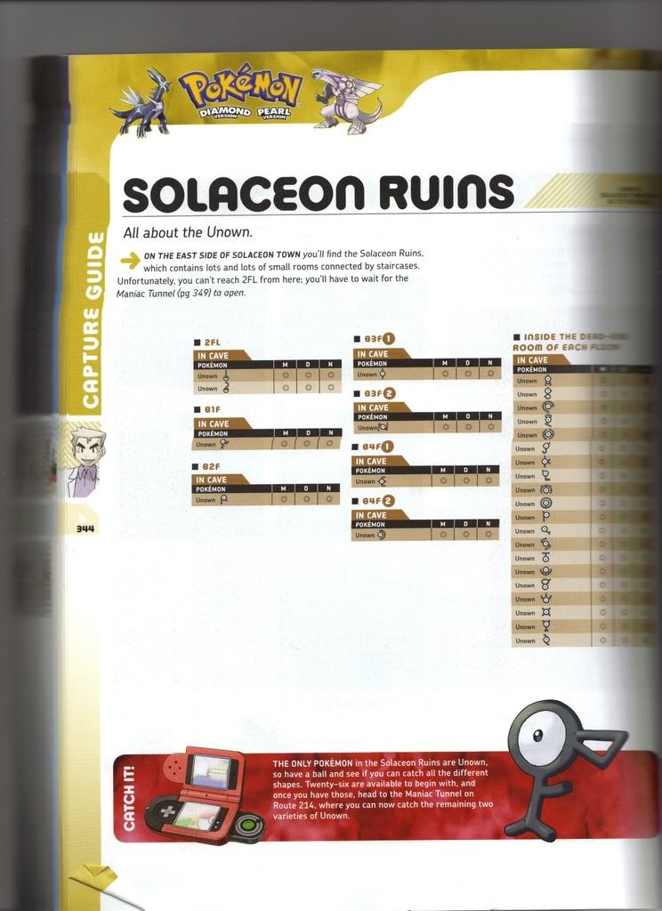 [PokeCommunity.com] Solaceon Ruins/Unowns?